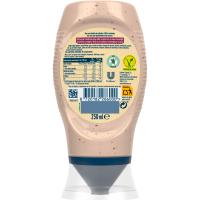 Salsa sabor queso HELLMANN'S, bocabajo 250 ml