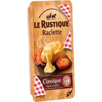 Formatge Raclette sense escorça LE RUSTIQUE, rodanxes, safata 350 g