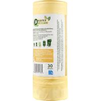 Bolsa de basura envases 30 l. EROSKI, paquete 30 uds