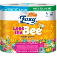 Paper higiènic Love In The Bee FOXY, paquet 4 rotllos
