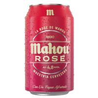 Cervesa toc afruitat ROSÉ MAHOU, llauna 33 cl