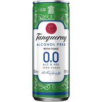 Gin 0,0 tònica sense alcohol TANQUERAY, llauna 25 cl