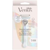 Máquina depilación zonas íntimas Smooth 3 hojas VENUS, pack 1 ud