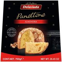 Panettone de almendra DELAVIUDA, caja 750 g