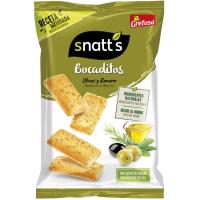 Bocaditos de olivas SNATT¿S, bolsa 110 g