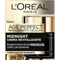 Crema revitalizante de noche L¿OREAL AGE PERFECT, tarro 50 ml