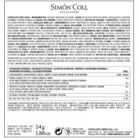 Chocolatina de Reyes Magos SIMON COLL, pack 3x18 g
