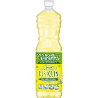 Vinagre netejador amb detergent llimona DISICLIN, ampolla 1 litre