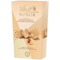 Bombones Nuxor ballotin blanco LINDT, caja 165 g