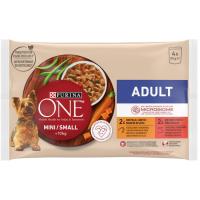 Aliment de pollastre per a gos mini adult ONE, paquet 340 g
