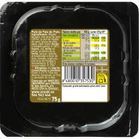 Paté de foie de pato EROSKI MAESTRO, blister 75 g