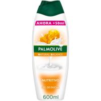 Gel de ducha leche y miel PALMOLIVE NATURAL BALANCE, bote 600 ml