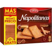 Galeta Napolitana CUETARA, caixa 426 g + 17% Gratis