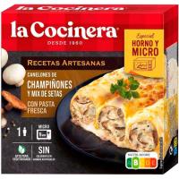 Canelons de xampinyons i mix de bolets LA COCINERA, caixa 280 g