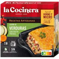 Lasaña de verduras LA COCINERA, caja 280 g