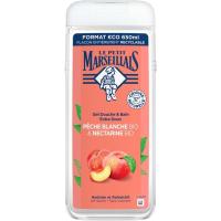 Gel peach&nectarine LE PETIT MARSEILLAIS, bote 650 ml