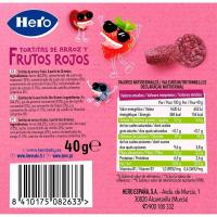 Tortitas de arroz de frutos rojos HERO, bolsa 40 g