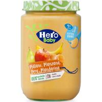 Tarrito manzana-pera-plátano-mandarina HERO, tarro 190 g