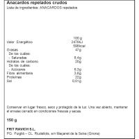 Anacardos crudos FRIT RAVICH, tarrina 150 g