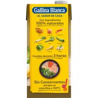 Brou de pollastre i 8 verdures GALLINA BLANCA, brik 1 litre