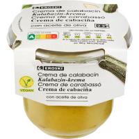 Crema de carabassó EROSKI, terrina 350 g