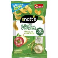 Snack de pèsol campesines SNATTS, bossa 95 g