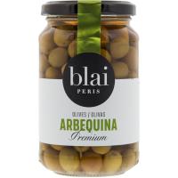 Aceituna arbequina BLAI PERIS, frasco 180 g
