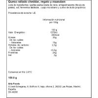 Formatge ratllat per a pasta ARLA FINELLO, bossa 175 g