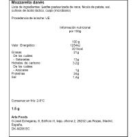 Formatge ratllat Mozzarella ARLA per a pizza, bossa 175 g