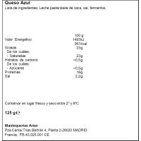 Queso azul SAINT AGUR, tarrina 125 g