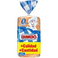 Pa blanc BIMBO, paquet 430 g