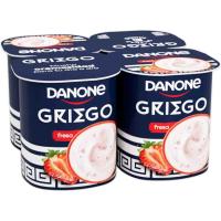 Grec sabor maduixa DANONE, pack 4x110 g