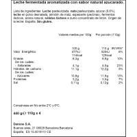 Griego sabor natural azucarado DANONE, pack 4x110 g