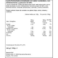 Kefir sabor nabius ACTIVIA, ampolla 320 g