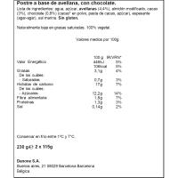 Crema de xoco i avellanes ALPRO, pack 2x115 g