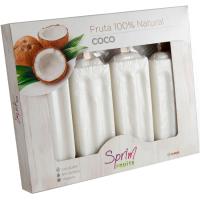 Gelat artesanal de fruita sabor coco SPRIM FRUITS, caixa 4 u