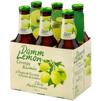 Cervesa de llimona DAMM LEMON, pack botellín 6x25 cl