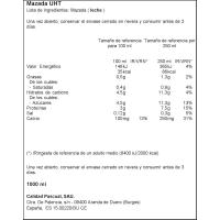 Mazada beguda làctia Pastor d'Aranda PASCUAL, brik 1 litre