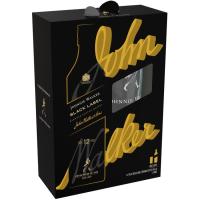 Whisky JOHNNIE WALKER Black 70 cl + vaso