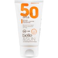 Gel facial solar transparent fps50 oil free BELLE, tub 50 ml