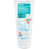 Loción infantil FPS50+ hipoalergénica EROSKI, spray 200 ml