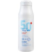 Loción solar FPS50+ pieles sensibles BELLE, bote 250 ml