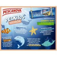 Peskitos de salmón PESCANOVA, caja 400 g