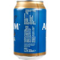 Cervesa torrada 0,0 AURUM, llauna 33 cl