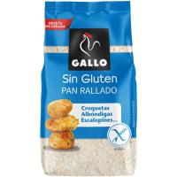 Pa ratllat sense gluten GALLO, paquet 300 g