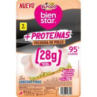 Pit de pollastre + proteines ELPOZO, rodanxes fines, safata 130 g