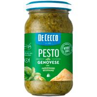 Salsa pesto genovese DE CECCO, flascó 190 g