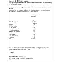 Nuez grano sin cáscara 25% gratis BORGES, bolsa 155 g