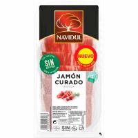 Jamón curado 1/2 loncha NAVIDUL, bandeja 50 g