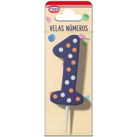 Vela Nº 1 DR. OETKER, pack 1 ud